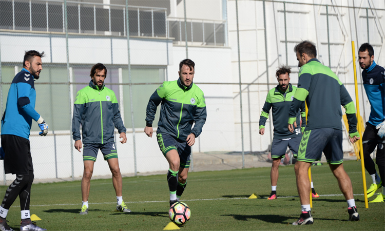 Konyaspor'da , maçı hazırlıkları tamamladı