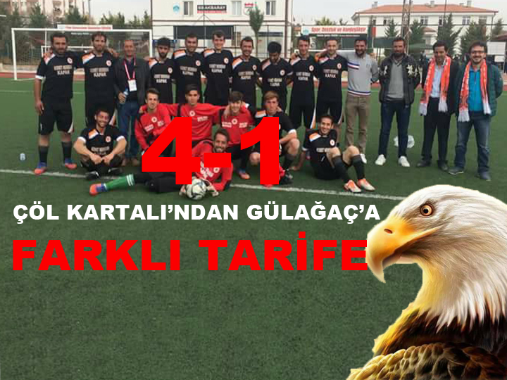 Çöl Kartalı Gülağaç Spor’a Patladı!