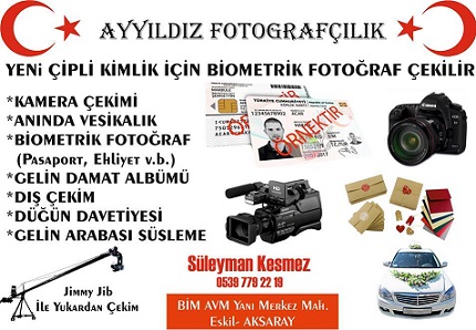 Eskil'de "Çipli Kimlik Kartı İçin Biometrik Fotoğrafı " çekimleri başladı