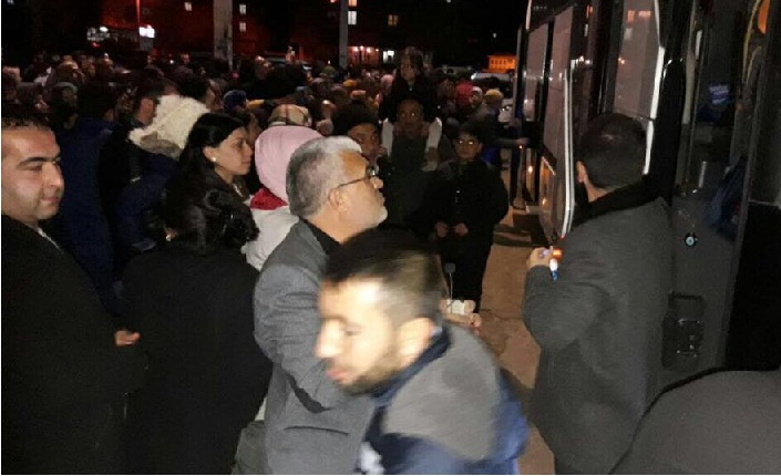 Umre Kafilesi Eskil'de Dualarla Uğurlandı