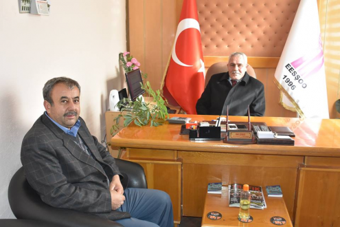 Başkan Alçay'dan Veli Çıracı'ya ziyaret