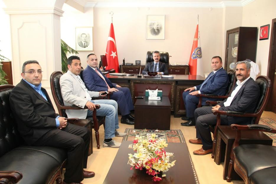 ASİAD Emniyet Müdürü Karabağı Ziyaret etti