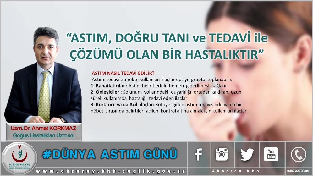 Astım, Doğru Tanı Ve Tedavi İle Çözümü Olan Bir Hastalıktır