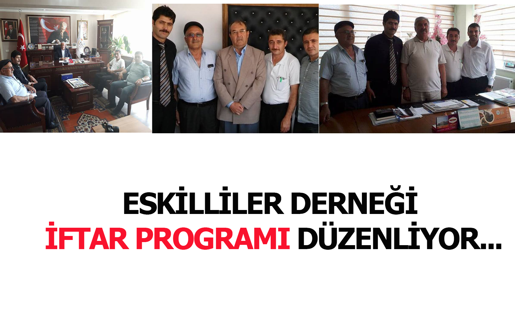 Eskilliler Konya'da İftarda Buluşuyor