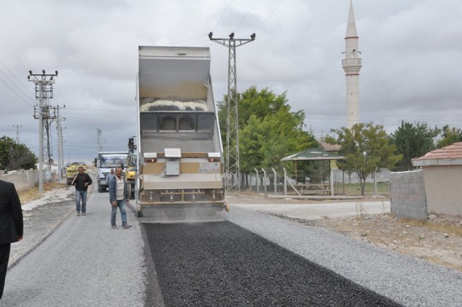 Eskil-Yeşiltömek Yolu Trafiğe Açıldı