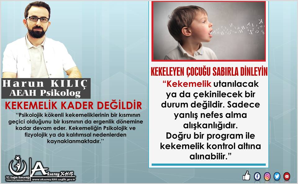 Kekeleyen çocuğu sabırla dinleyin