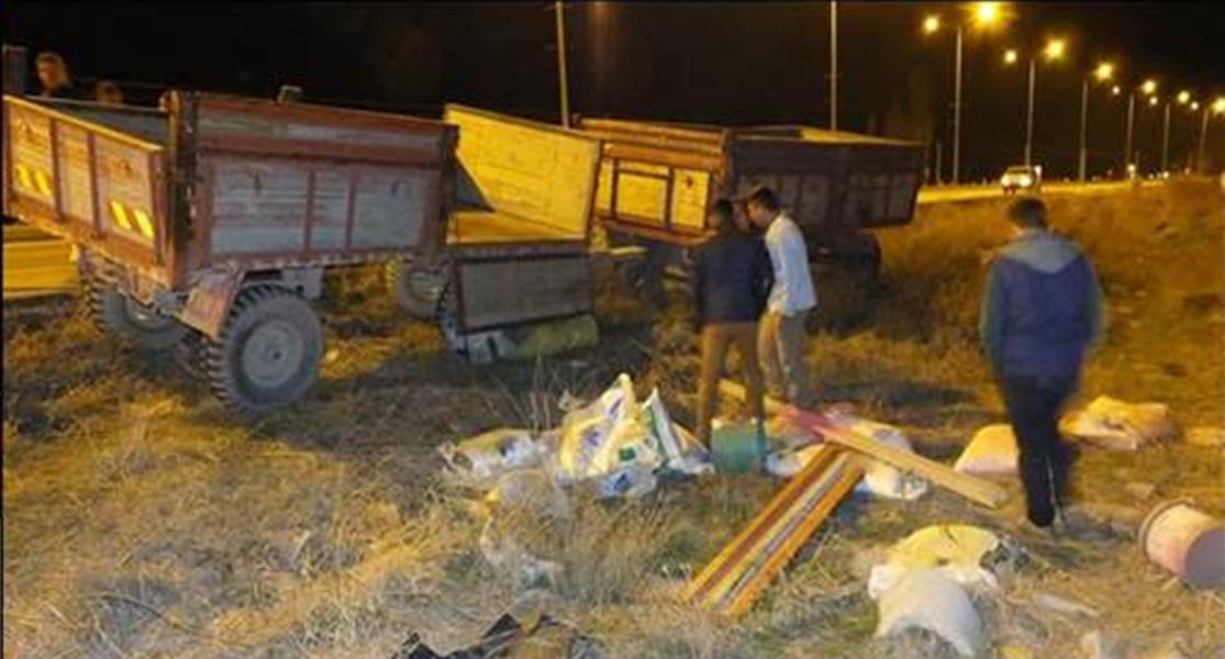 Sultanhanın’da Traktör Kazası 1 Ağır Yaralı!