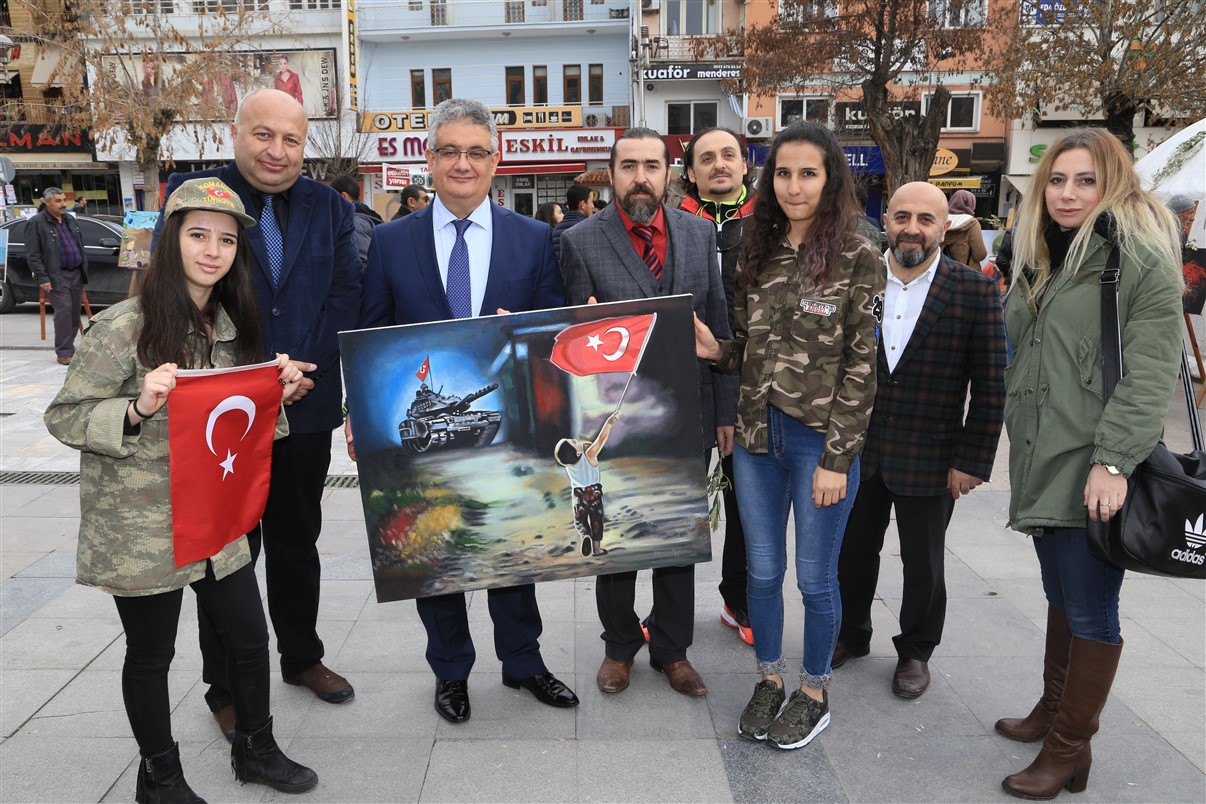 Çanakkale’den Afrin’e Mehmetçik Sergisi