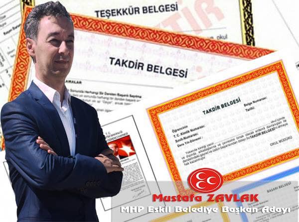 MHP adayı Mustafa Zavlak'tan Yarıyıl Tatili Mesajı