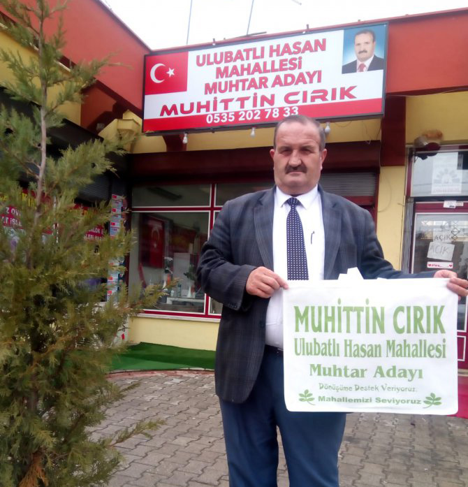 Çevre Dostu Muhtar Adayı