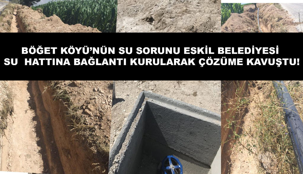 Aksaray İl Özel İdaresi Açıkladı!, Böget'in İçme Suyu çözüme Kavuştu.