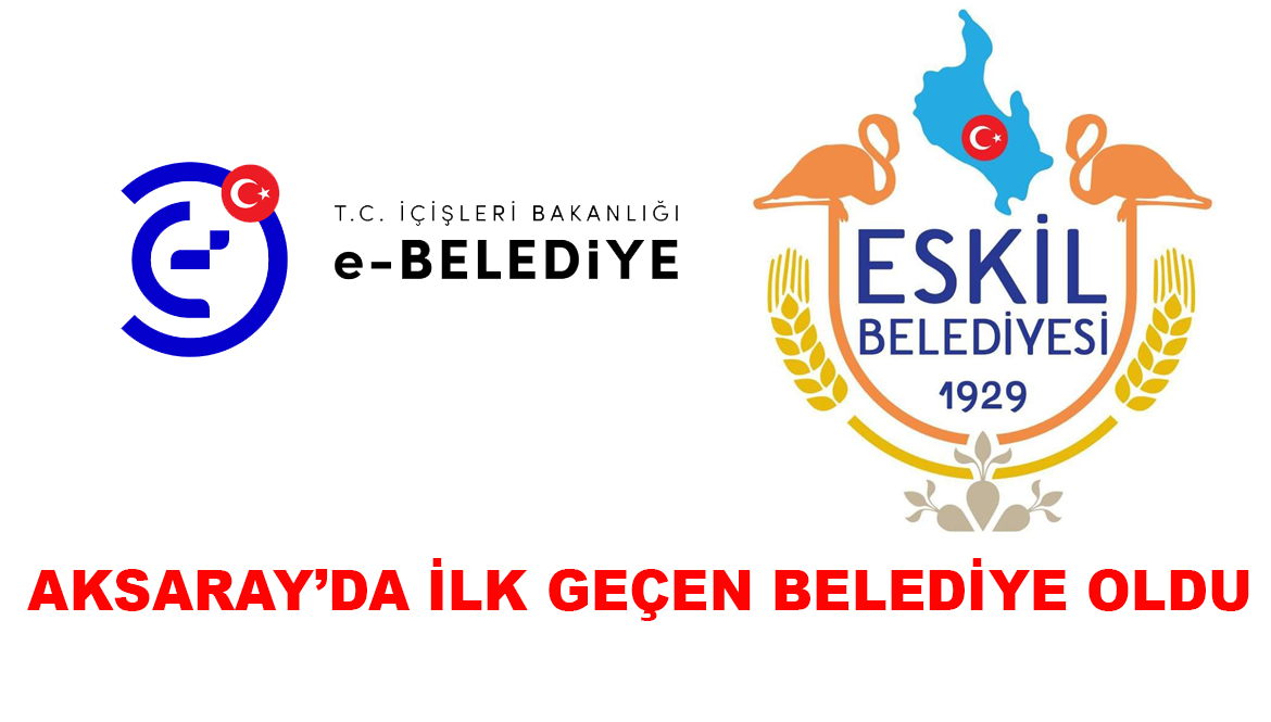 Aksaray'da İlk Geçen Belediye Oldu