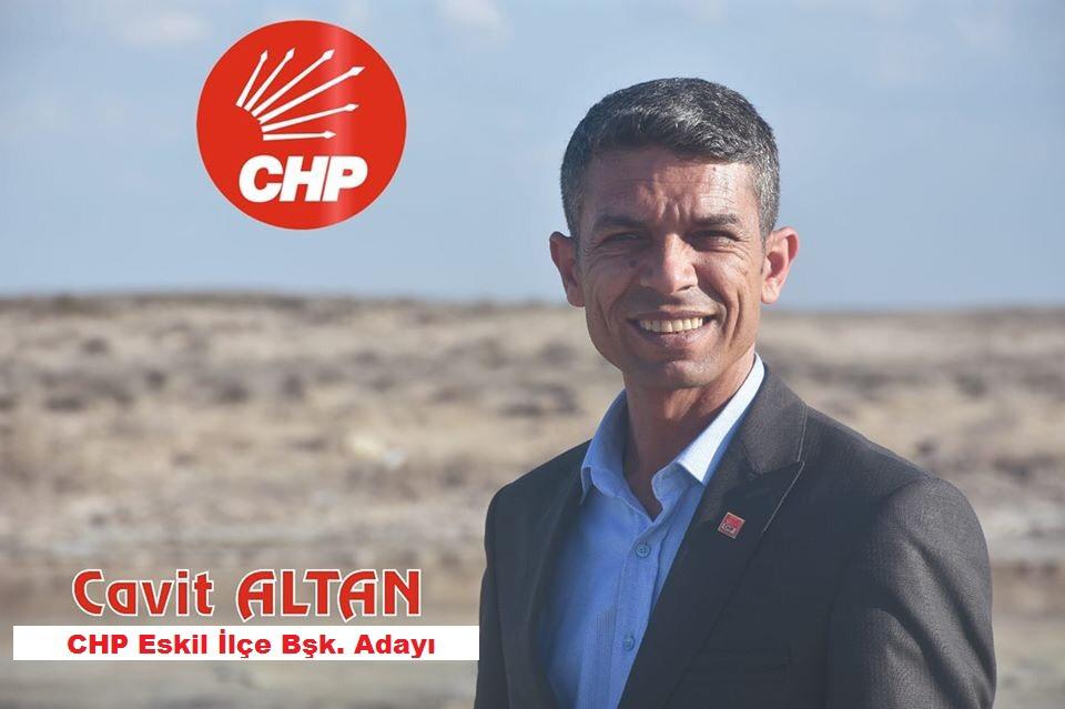 Cavit Altan, "CHP Eskil İlçe Başkanlığına  adaylığını açıkladı"