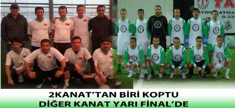 Bozcamahmut'un 2 Kanadından biri kırıldı Sağlam Kanat yarı Finalde...