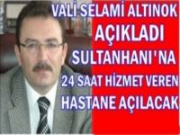 Sultanhanına 24 saat hizmet verecek Entegre hastane açılacak...