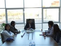 Aksaray Üniversitesi Öğrencileri Başkan Koçaşla İstişare Yaptı