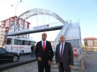 Kültür merkezi karşısınada üst Geçit yapıldı