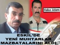 Eskil'de Muhtarlar Mazbatalarını alıyor İşte Yeni Muhtarlarımız