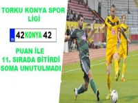 Konya sezonu İlginç bir puanla tamamladı