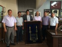 “Sultanhanı Belediye Başkanı ve BMÜ’den  İl Başkanına Ziyaret