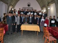 Girişimcilik Kursiyerlerine Sertifikaları verildi