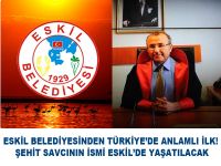 Eskil Belediyesi,  Mehmet Selim Kiraz İsmini Eskil’de Yaşatacak
