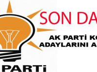 Ak Parti Konya Adaylarını Açıkladı