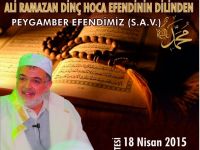 Ali Ramazan Dinç  Hoca Efendi Aksaray’a Geliyor