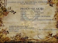 Eskil AGD’den İftar Yemeği ve Ramazan Programı