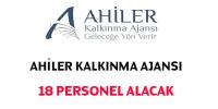 Ahiler Kalkınma Ajansı 18 Personel Alacak