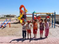 Yeni Bağlanan Mahallelerde Çocuk Parkı Yapımı Devam Ediyor