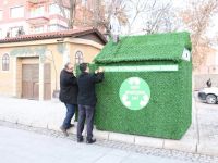 Karatay'ın Muhtelif Bölgelerine Geri Dönüşüm Evi Yerleştirildi