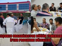 Selçuklu organizasyon düğün yemekleri İftar programı düzenledi