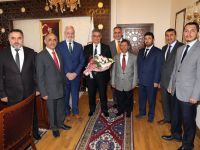 Camiler ve Din Görevlileri Haftası nedeniyle Vali Pekmez'e Ziyaret