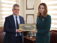 Azerbaycan Milletvekili Ganira Paşayeva Vali Aykut Pekmez'i Ziyaret Etti