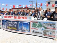 Yeni Özlem Camii'nin Temeli Dualarla Atıldı