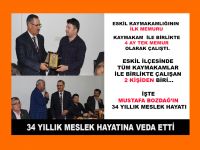 Eskil'in Efsane Müdürü, "34 Yıllık Meslek Yaşamına Böyle veda etti!"