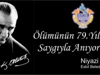 Başkan Alçay’ın 10 Kasım Atatürk’ü Anma Mesajı