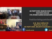 Mustafa Zavlak STK Ziyaretlerini devam ediyor