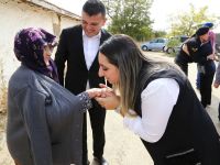 Yeşim Pekmez’den Baymış köyüne ziyaret