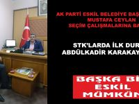 Mustafa Ceylan, Seçim Çalışmalarına Başladı