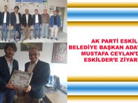 Ak Parti Eskil Belediye Başkan Aday Adayı Mustafa Ceylan’dan ESKİLDER’e Ziyaret!