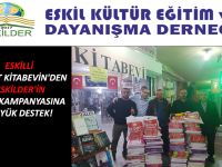 Eskilli Servet Kitabevi'nden Eskilder'in Kitap kampanyasına büyük destek!