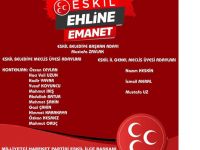 MHP Eskil Belediye ve İl Genel Meclis Üyesi Adayları Belli Oldu