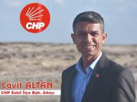 Cavit Altan, "CHP Eskil İlçe Başkanlığına  adaylığını açıkladı"