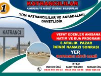Katrancılılar Buluşuyor!