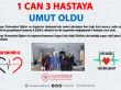 1 Can 3 Hastaya Umut Oldu