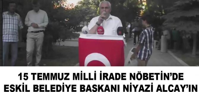 Başkan Alçay'dan Duygulu ve coşkulu konuşma